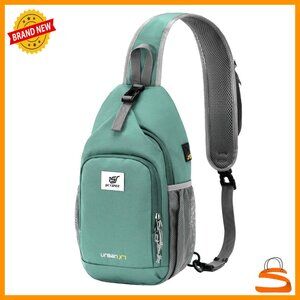 RFID Sling Backpack Daypack 7L Water Resistant Crossbody Travel Hiking